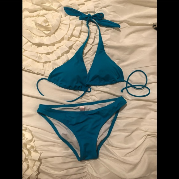 Victoria's Secret Other - Victoria’s Secret Teal Blue Bikini